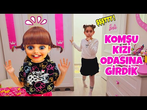 ELİF PELİNSU ODASINA GİRDİK DAĞITTIK !! EYVAH YAKALANDIK!! بابا جاب لي بالون - جنى مقداد | طيور بيبي