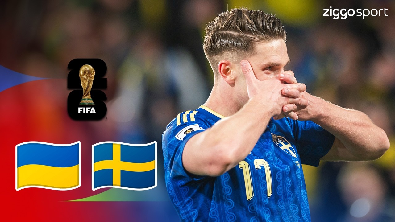 GYÖKERES BREEKT LOS MET HATTRICK VOOR ZWEDEN!!!🥵🔥 | Oekraïne vs Zweden | WK 2026 Kwalificatie