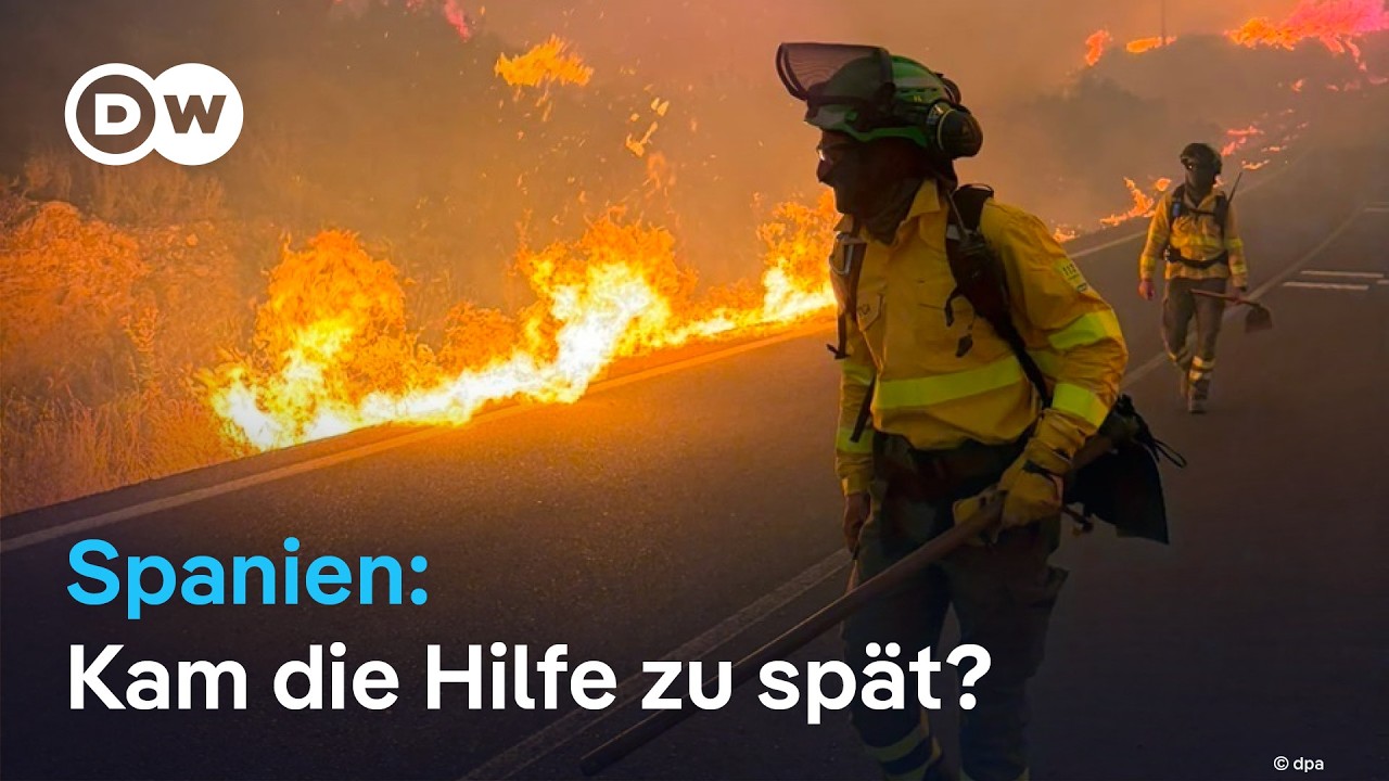 Tod in den Flammen: Spaniens Horror-Waldbrand
