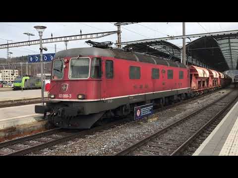 Trains in Switzerland 6th March 2019