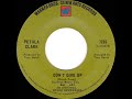 1968 Petula Clark - Don’t Give Up (mono 45)
