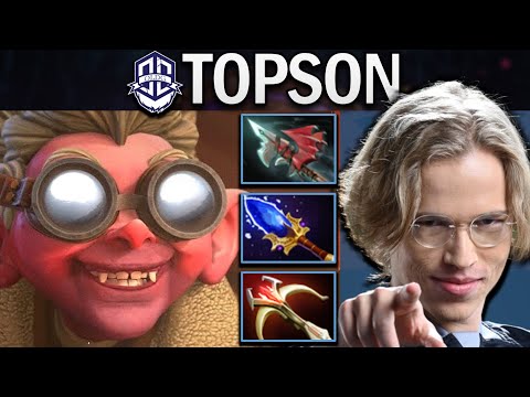 Snapfire Dota 2 7.33 Topson with Aghanims - Daedalus