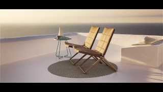 preview picture of video 'Cane-line Traveller outdoor folding chair'