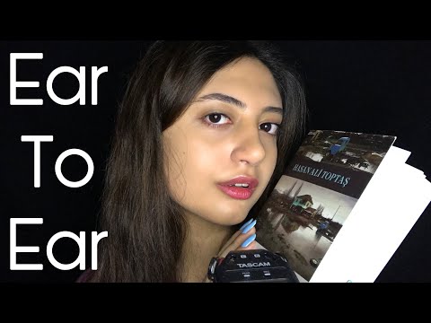 TÜRKÇE ASMR || KULAKTAN KULAĞA YAKIN FISILTI | KİTAPTAN KELİME SEÇME 📖