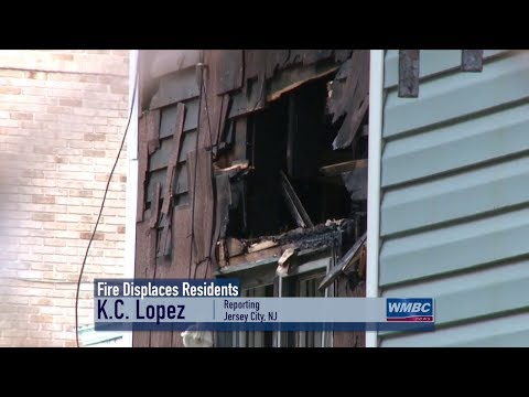NJ Jersey City Fire Displaces Over A Dozen Residents