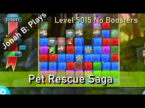 Pet Rescue Saga Level 5015 No Boosters