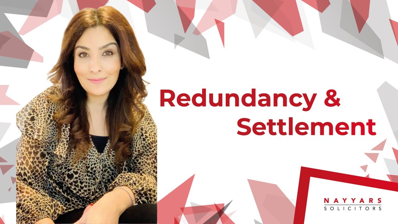 REDUNDANCY AND SETTLEMENT AGREEMENTS