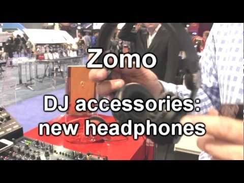 Winter NAMM 2013 Zomo DJ accessories - new headphones