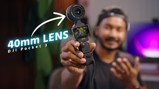40mm on DJI Pocket 3 — More Power Than Ever!