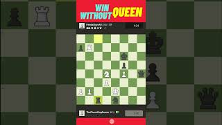 Wining Chess without Queen | Queen Lost | Chess Kingdom