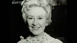 Doris Speed Dies - ITN Obituary (1994)