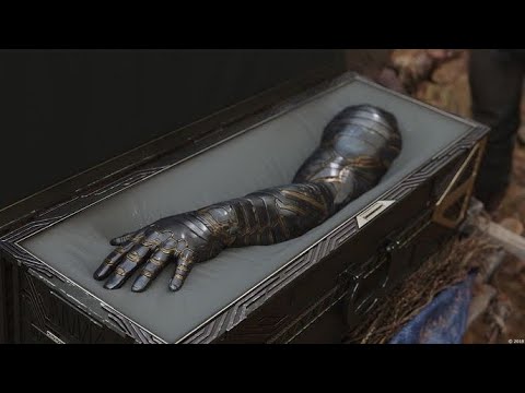 Bucky Gets New Vibranium Arm Scene { HD 60 FPS } | MARVEL INDUSTRIES