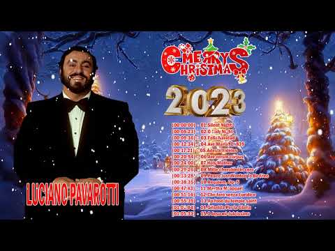 Luciano Pavarotti Christmas Songs Full Album 🎄 Luciano Pavarotti Christmas Music 2023