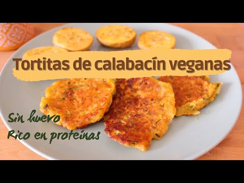 Tortitas de calabacín veganas (sin huevo)