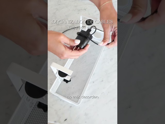 Vídeo relacionado con Redamancy Organizador de Cables para Escritorio, 60 Unidades Tiras Reutilizables con Pegamento Ultra Fuerte, Solución Antienredos para Oficina y Hogar
