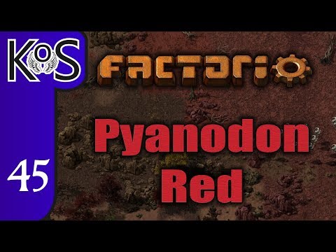 Factorio Pyanodon Red Ep 45: MAKING MACHINES - 0.16 - Gameplay, Let's Play