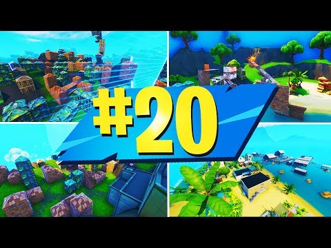 NEW TOP 20 BEST ZONE WARS Creative Maps With CODES | Fortnite Zone Wars Map CODES