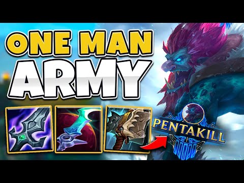 This Is What Happens If You Decide To Completely Ignore Your Team & 1V5