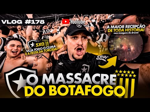 VLOG_178 | THE HISTORIC CELEBRATION OF BOTAFOGO FANS AFTER THE MASSACRE AGAINST PEÑAROL | Botafog...