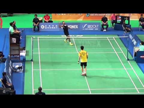 2nd Round - 2014 Taipei Open GPG- Lin Dan vs Goh Soon Huat