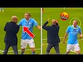 Haaland Angry Reaction To Pep Guardiola after he substituted him 😬