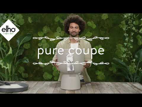 elho how-to-use: pure coupe & self-watering insert