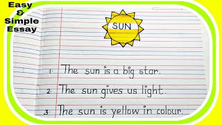 Download lagu the sun essay Sun essay essay on sun English essay....mp3