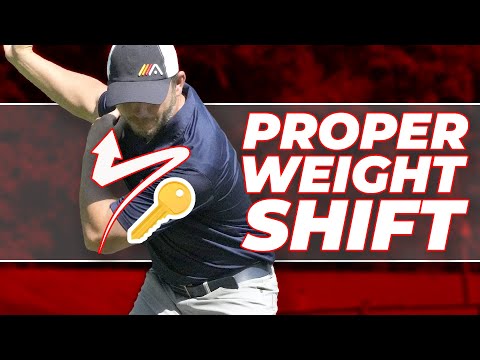 Proper Weight Shift in Your Golf Swing! The BIG 🔑  😱