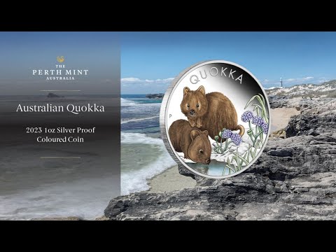 Perth Mint Unboxing Series | Australian Quokka 2023 1oz Silver Proof Coloured Coin