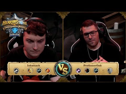 Hearthstone Championship Tour Sydney Stop 2018 | Jakattack vs ProfessorOak - DAY 2