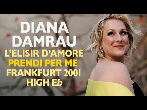 Diana Damrau - Donizetti: L'ELISIR D'AMORE, Prendi per me sei libero, Frankfurt 2001, High E-flat