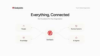 AntFabric by GeekyAnts: Give Your Organization an AI-Native Foundation