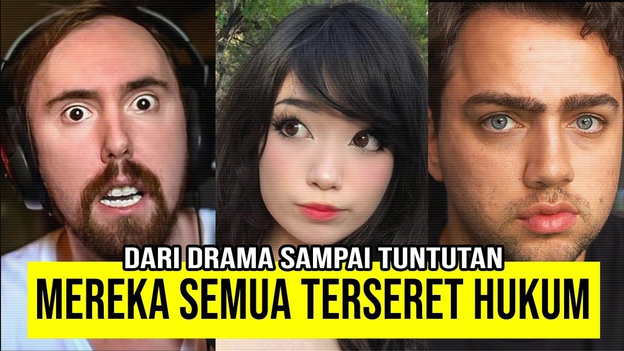 Mizkif, Emiru, Dan Asmongold Berujung Pengadilan