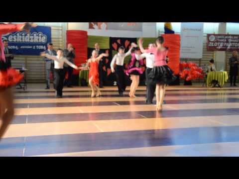 Złote Pantofelki Kęty 2014 kat. 12-13F latin