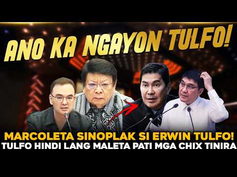 GOOD NEWS NGAYON! MARCOLETA SINOPLAK SI ERWIN TULFO! TIRADOR NG CHIX AT MALETA SI TULFO