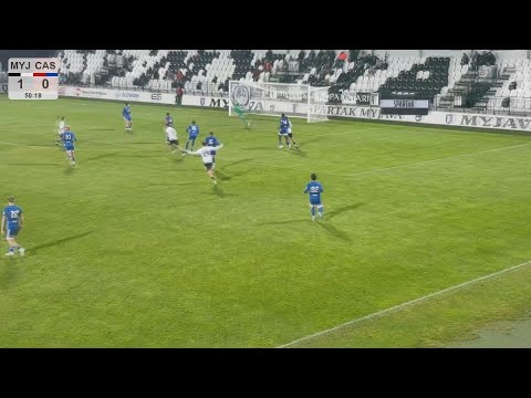 Spartak Myjava – OK Častkovce  12. kolo TIPOS 3. ligy západ