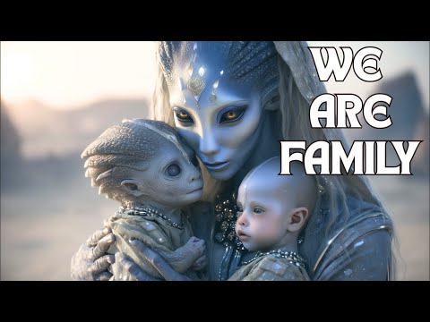 WE ARE FAMILY | UNIVERSAL SONG #healingmusic #pleiadian #wearefamily   #432hz