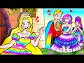 [🐾paper dolls🐾] Poor Rapunzel Become Rich Princess and Sinister Family | Rapunzel Family 놀이 종이