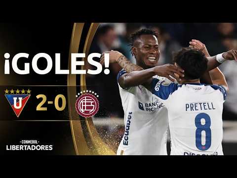 LDU Liga Deportiva Universitaria de Quito 2-0 Club Atlético Lanús  Buenos Aires 