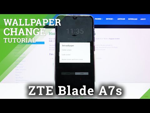 How to Change Wallpaper in ZTE Blade A7s – Update Home Screen Look