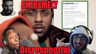 KENDRICK FINALLY RESPONDS... | Kendrick Lamar &quot;Euphoria&quot; Reaction