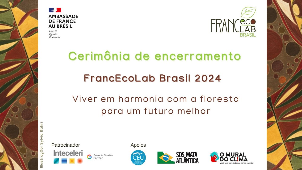 FrancEcoLab 2024 : Cérémonie de clôture et de remise des prix | IFProfs Brésil