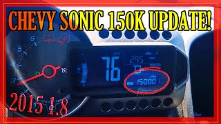 Chevy Sonic 150,000 MILES!! Update - Repairs Needed + Review @ 150k! (2015 Chevrolet Sonic LT 1.8)