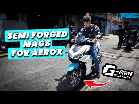 Yamaha Aerox Upgrade Wheels & Tires | Semi Forged CNC, Pirelli Diablo