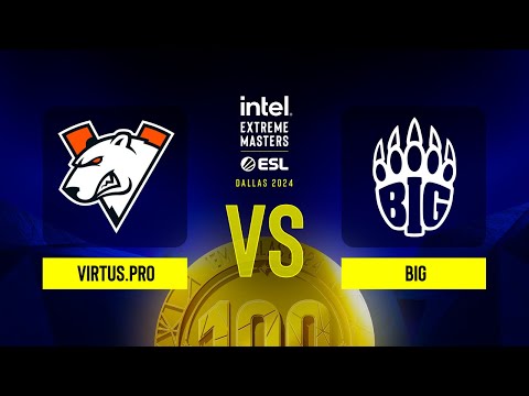 Virtus.pro vs. BIG - IEM Dallas 2024 - Group B