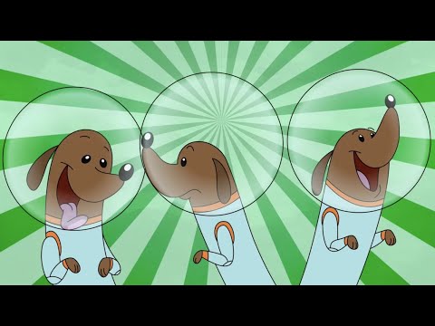 Wiener Dogs On The Moon - Parry Gripp - Animation by Westfall Animation!