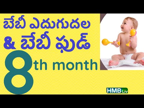 8th month baby growth & food - 8వ నెల ఎదుగల అంశాలు ఆహారం exclusive pregnancy & child care