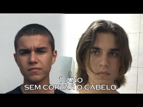 1 ANO DEIXANDO O CABELO CRESCER (EVOLUÇÃO 2019/2020)