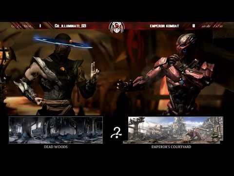 MKX - EMPEROR KOMBAT (Sektor) Vs T7G | Illuminati (Kung Lao) - Destroyer's Qualifier 3