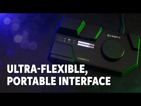 Lewitt Connect 6 USB-C Audio Interface | Sweetwater